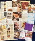 Huge Lot Vintage Recipes Handwritten Newspaper Magazine Clippings Food Labels