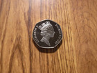 One Great Britain 50 Pence 1985 Proof Coin  g184 