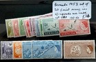 Carribean Stamp Collection Barbados Bahamas Bermuda Kgvi-qeii