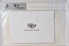 Charles Leclerc Formula 1 Beckett Authenticated Auto Signed Postcard F1 Ferrari
