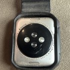 Apple Watch Series 3 Gps 42mm Aluminum Silver Case Black Rubber Band