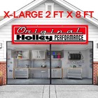 Holley Ef1 Banner Flag Big 2x8 Ft  Racing Garage Mechanic Repair Speed Shop