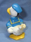 Donald Duck White Knob Wind Up Disney Waddles Works Some Fading 3  Tall