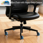 Office Chair Caster Wheels Replacement 3 Inch Roller Blade  Set Of 5