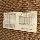 Vtg Ray Reed Mack Sales Fuel Mileage Slide Calculator Grand Rapids Mi Gas Used