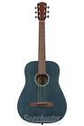 Fender Fa-15 3 4 Scale Steel Acoustic Guitar - Blue