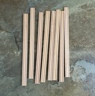 Dollhouse Window Casing Trim 6  Pieces X8 1 12 Scale Miniature Wood 71383