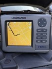 Lowrance Hds 5 Head Unit With Sun Cover And Power Cord Tested