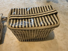 Pair Of Vintage Henry Bendel Signature Travel Cosmetic Bags