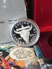 1982 Canada Proof Silver Dollar     Regina Centennial     Bison Skull Beauty     