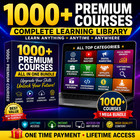1000  Premium Ai   Digital Marketing Courses Bundle   Digital Download   Mrr