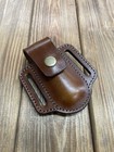 Closed Top Straight Up Pancake Sheath For Victorinox 91-93 -111 Mm Handmade