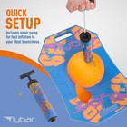 Flybar Pogo Trick Ball For Kids  Bounce Board Blue Dawn  Dawn 2 