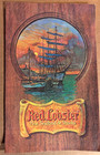 Vintage 1978 Red Lobster Restaurant Menu Laminated Sailing Ship Seafood Steaks