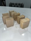 Lot Of  8  Thomas Train Track Riser Wood Support Wooden Railway Risers