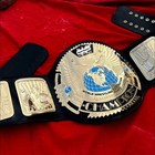 Big Eagle Wrestling Championship Vintage Belt Brass Plates Genuine Leather