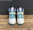 Jordan Sc-1 White Green Abyss Bright Fuchsia Youth Sneakers Size 7y