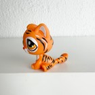 Littlest Pet Shop Lps Tiger Bengal Cat Kitten Orange Figure  903