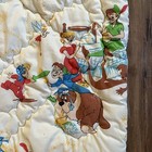 Vintage Disney Peter Pan   Friends Sleeping Bag Toddlers Size 19w 30l Zipped Up