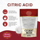 Citric Acid Powder 2 Lb Bag 100  Pure Food Grade Non Gmo Cleaning Bath Bomb Pres