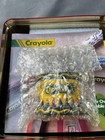 Vtg  Crayola Collectors Colors Limited Edition Tin With 64 Crayons 1992 open Box
