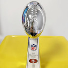 14   San Francisco 49ers Vince Lombardi Super Bowl Championship Trophy