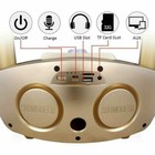 Usb Player Karaoke Microphone Speaker Box With Handheld Wireless Bluetooth Mic