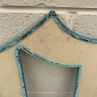 Beautiful Large Antique Letter G - Building Marquee Sign Bronze Porcelain Front