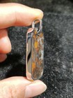 Kenya Sericho Pallasite Iron Meteorite Pendant Necklace