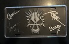 Corrosion Of Conformity Official Tour Merch Authentic Autographed License Plate