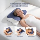 Comfort Sleep 2-in-1 Cervical Pillow Neck Memory Foam Ergonomic Neck Pain Relief