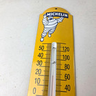 Vintage Michelin Bibendum Sign - Gas Auto Tires Sign On Porcelain Thermometer
