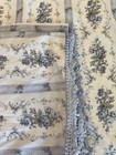 Pottery Barn Teen Loveshackfancy Dreamy Days Blue F queen Duvet Floral Bow Lace