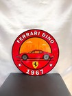 1967 Ferraro D  no The Birth Of The Baby Ferrari Heavy Metal Sign  - 19 7   50cm 