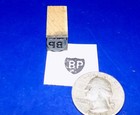 Vintage  bp  British Petroleum Logo Wood   Metal Letterpress Printers Block