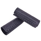 Leather Motorcycle Brake Clutch Covers  Handlebar Hand Black  Handlebar Cover