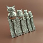 Owl Measuring Spoons With Display Stand