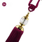 Curtain Tie Backs Holdbacks Tassel Decoration Tiebacks Bedroom Rope Beaded Ball