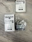 New 4-pack Master Lock 1-1 2 In  Warded Padlock Body Kaa Keyed Alike Set Of 4