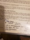 Signed Chet Baker Contract From 1978 Appearane In New York City With Coa