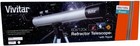 Vivitar Refractor Telescope W  Tripod 60x-120x Zoom Astronomical Scope Vivtel506