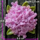 10pcs 3 Design 3d Silicone Mould Lilac Flower Fondant Chocolate Cake Decor
