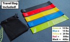 Heavy Duty Resistance Band Loop Set Yoga Fitness Exercise Home Gym Workout