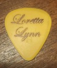 Vintage Loretta Lynn Signature Guitar Pick 1990s Tour  very Rare  Coal Miner s