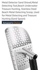 New Stainless Steel Sand Scoop Hand Sifter For Metal Detecting Digging On Beach