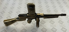 Vintage Thompson Sub Machine Gun Lighter And Base