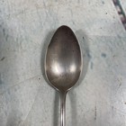 Antique Sterling Silver Spoon Dated October 1st 1913 Vtg 5 5  Long   20 Grams