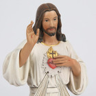 Catholic Divine Mercy Statue  Jesus Figure  Catholic Figurine  Religious Gift  1