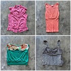 15 Pieces Y2k Vintage Wholesale Bundle Mix Women   s Tops   Skirts