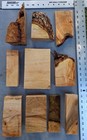 Lot Of Maple  Poplar  Maple Burl Wood Cut Offs  Turning Wood  Pen Stock  Epoxy 